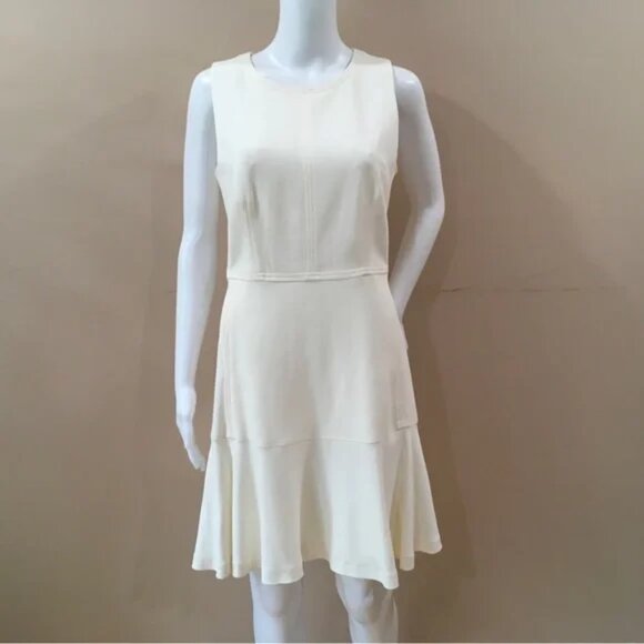 A.L.C. Barneys New York Sleeveless White Formal Dress - Picture 1 of 6